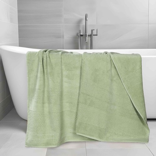 Playa Zero Twist Cotton Solid Waffle Textured Bathroom Bath Sheets, Set of 2 - Picture 28 of 55