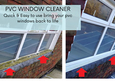 PVC Window Cleaner Removes Dirt, Algae, Kills Moss & Mould uPVC Windows Makes 5L