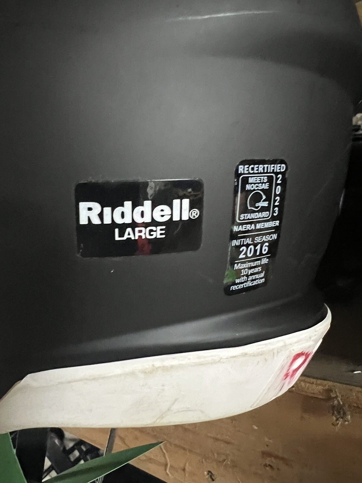 Riddell Speed Football Helmets 2023 Recertification. Lot Of 4 Helmets Size L eBay