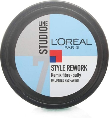 L'oreal Paris Studio Style Rework Remix Hair Reshaping Fibre Putty 150ml NEU UK