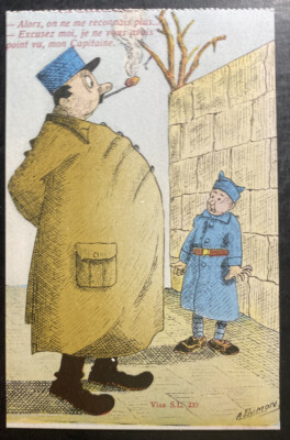 Mint France Color Picture Postcard PPC Do You recognize Me ?