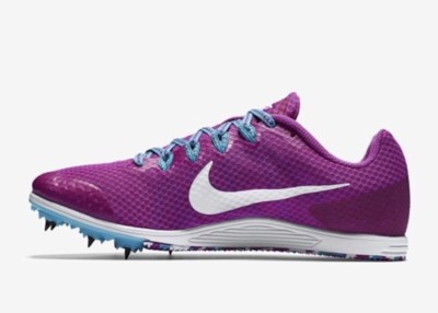 Nike Zoom Rival D 9 Women Distance Spikes 806560 514 Purple Size