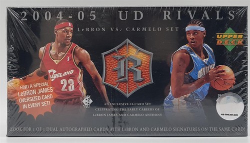 Upper Deck Rivals Lebron James Vs Carmelo Anthony Basketball Box Set 2004-05 - Picture 2 of 3