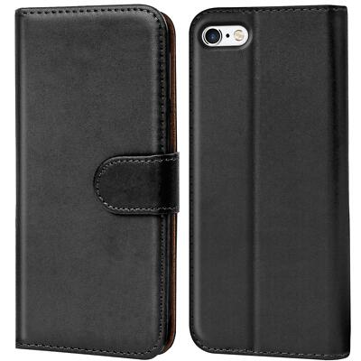 Schutz Hülle Für iPhone 6 6S Plus Handy Klapp Schutz Tasche Book Flip Case Etui
