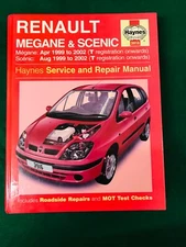 RENAULT MEGANE & SCENIC 1999 ~ 2002 3916 HAYNES OWNER WORKSHOP MANUAL