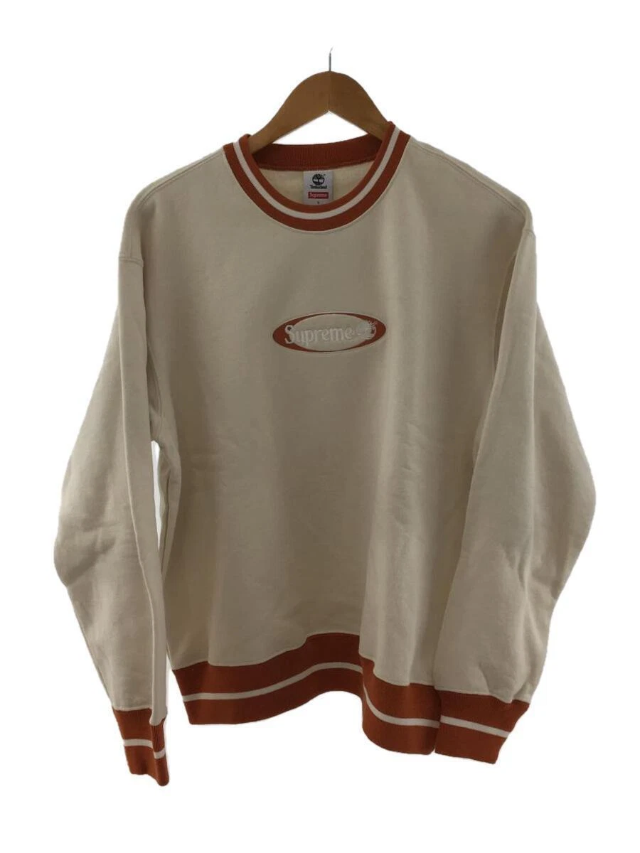 Supreme x Timberland 20SS timberland crewneck stone sweatshirt S cream cotton