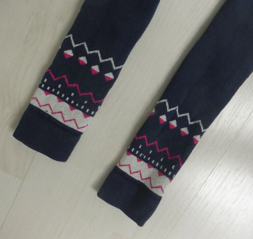 ewers Strumpfhose ohne Fuß, warme Frotteeware, Norweger oder Ringel . NEU! - Bild 2 von 3