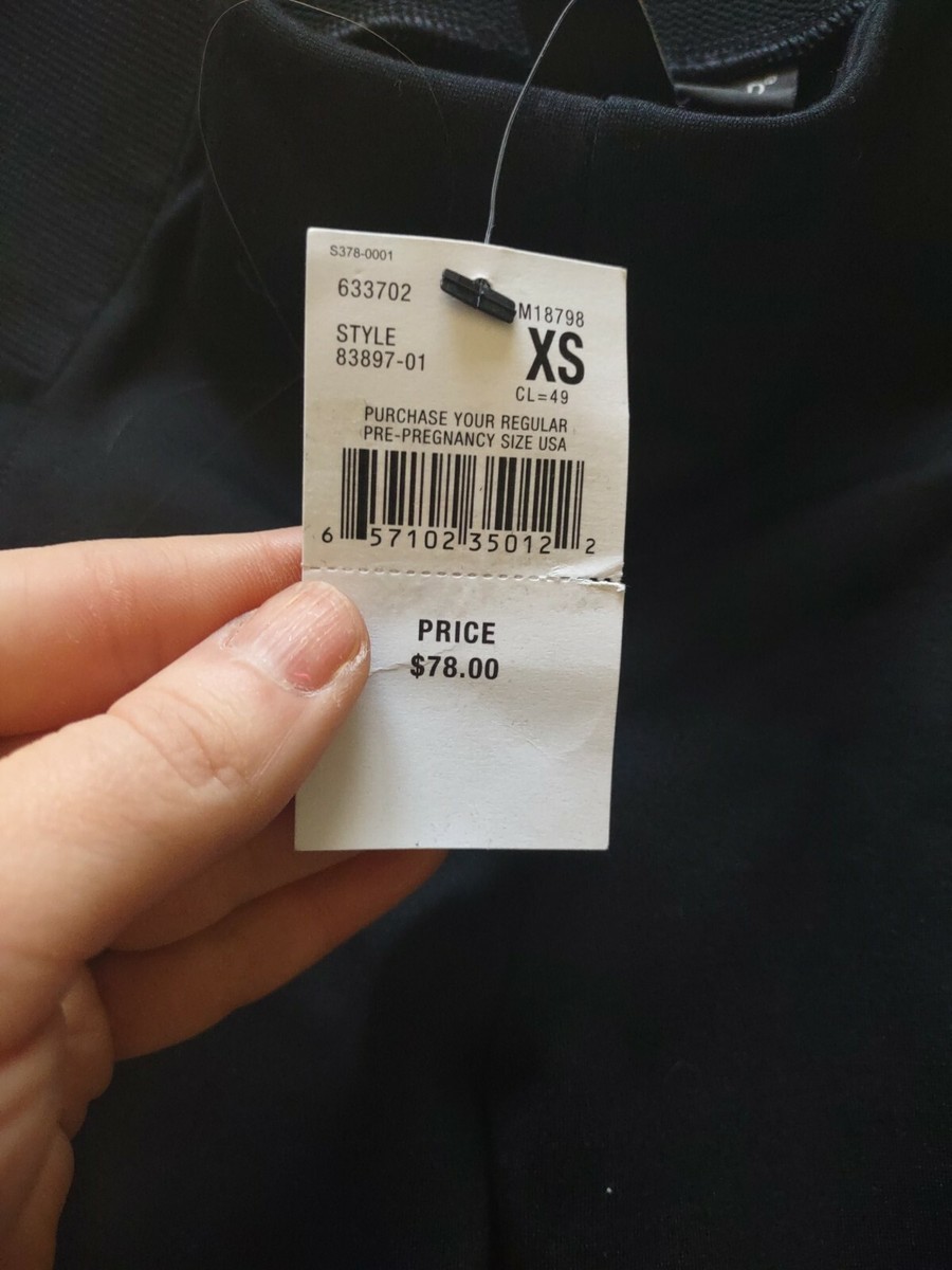 A Pea In The Pod XS Maternity Skinny Black Pants | eBay