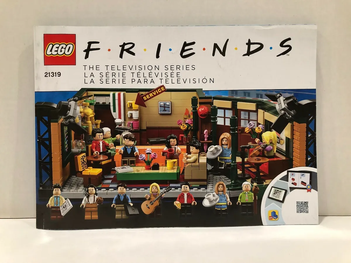 Lego Ideas Central Perk, Friends TV Show, 21319, MANUAL ONLY