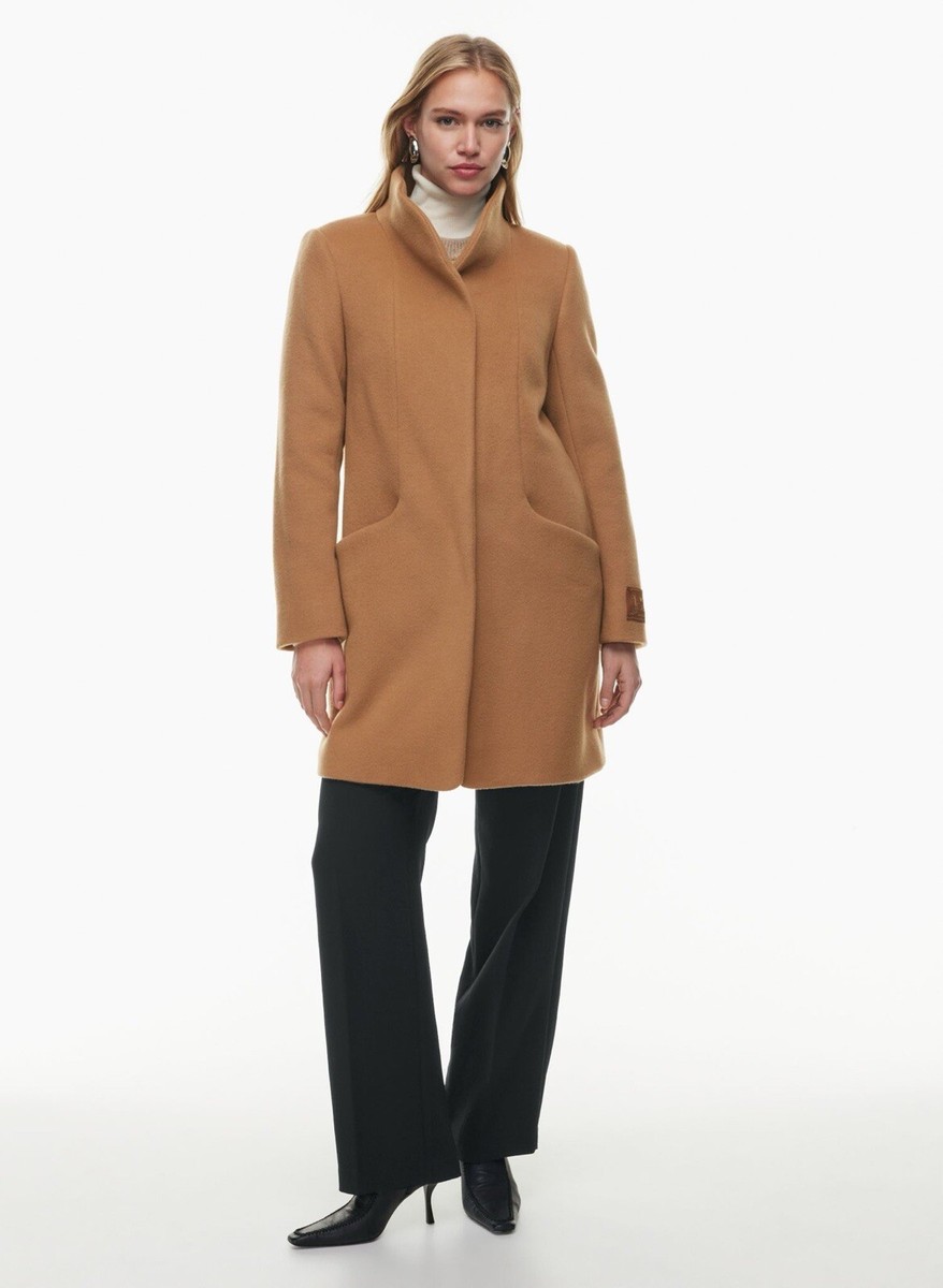 Camel Coat Wilfred Elena Wool Coat Elena Coat Aritzia Shop