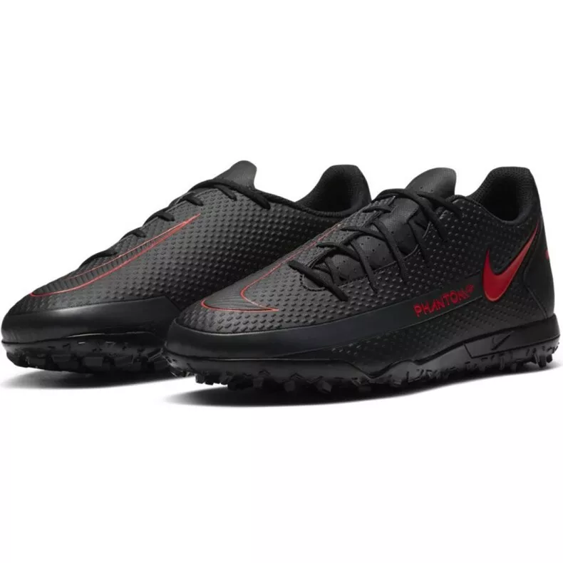 cocina sufrir nombre Nike CK8469-060 Nike Phantom GT Club TF Soccer Shoes Black Red | eBay