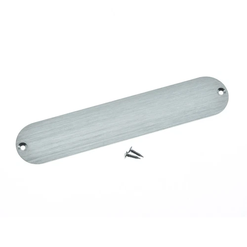 Metal Blank Control Plate NoHole Aluminum Anodized Tele Control Plate fit Fender