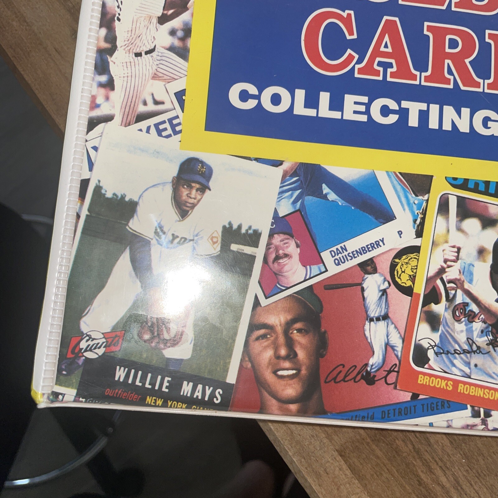 TOPPS Baseball Cards Collection Album 3Ring Binder 1980s MLB Vintage