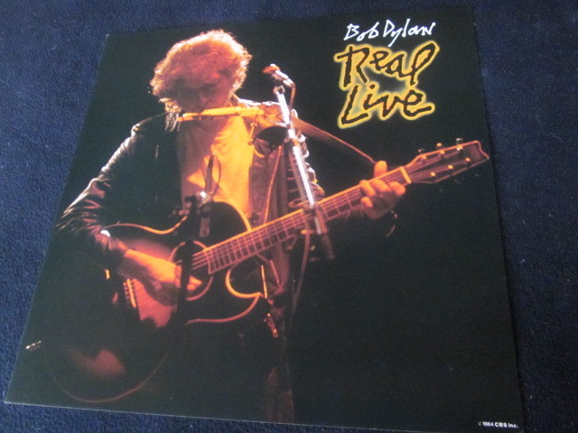 Bob Dylan 1984 Real Live 12x12 Promo Cover Flat Poster Mick Taylor