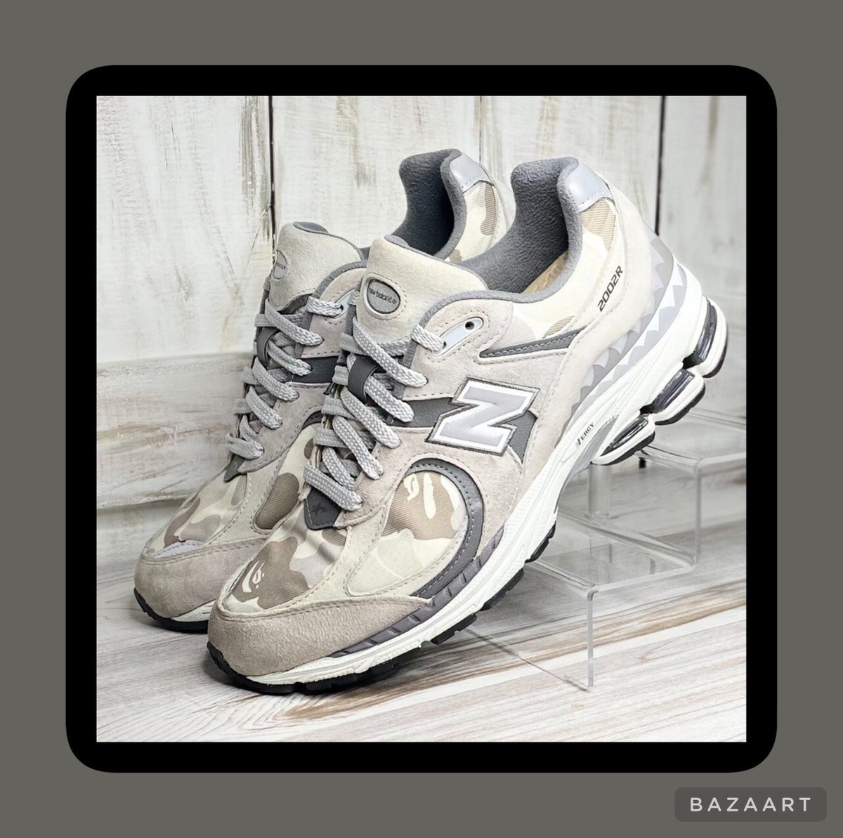 New Balance 2002R BATHING APE BAPE Grey Camo (M2002RBG New Balance 2002R BATHING APE BAPE Grey Camo (M2002RBG