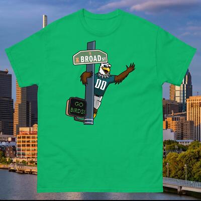 Let's Go Birds! Philadelphia Eagles Swoop Super Bowl Celebration T-Shirt 