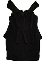 Charlotte Russe Plus Size Black Dress - 2XL - RN# 101331