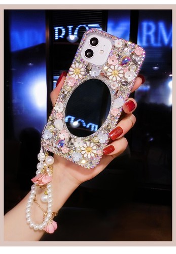 Glitter Bling Diamond Crystal Case Cover For iPhone 13 12 11 Pro Max 7 8 Plus XR - Picture 3 of 6