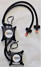 PENGUIN TUNDRA DUAL CPU WATER COOLER ASETEK 2011 1366 80 X 80 MM LIQUID TWIN 