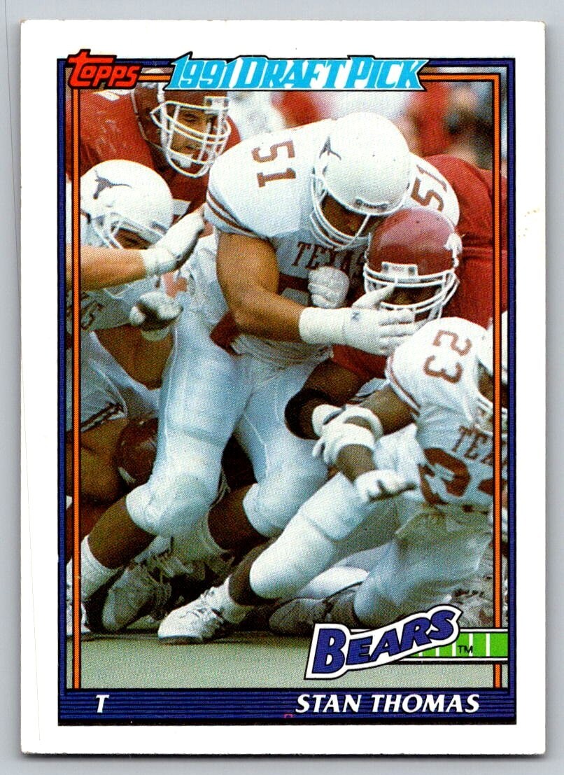 1991 Topps - #154 Stan Thomas (RC)