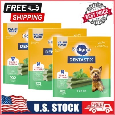 Dental Sticks Pedigree Mint Dentastix Pedigree Dentastix Fresh