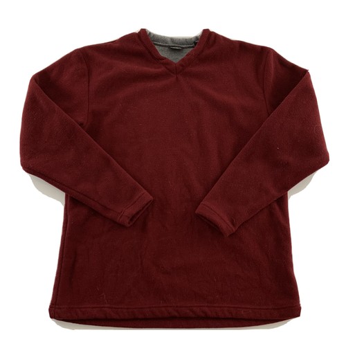 V Neck Fleece Sweatshirt Jacket 