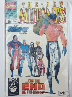 The New Mutants #99 X-Force Trainee's fast neuwertig März 1991 Marvel Comics 1. Shatterstar