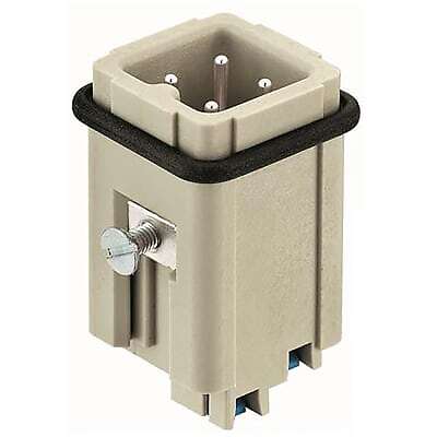 HARTING 9200032634 Han 3A male insert with Quick-Lock 1 5mm