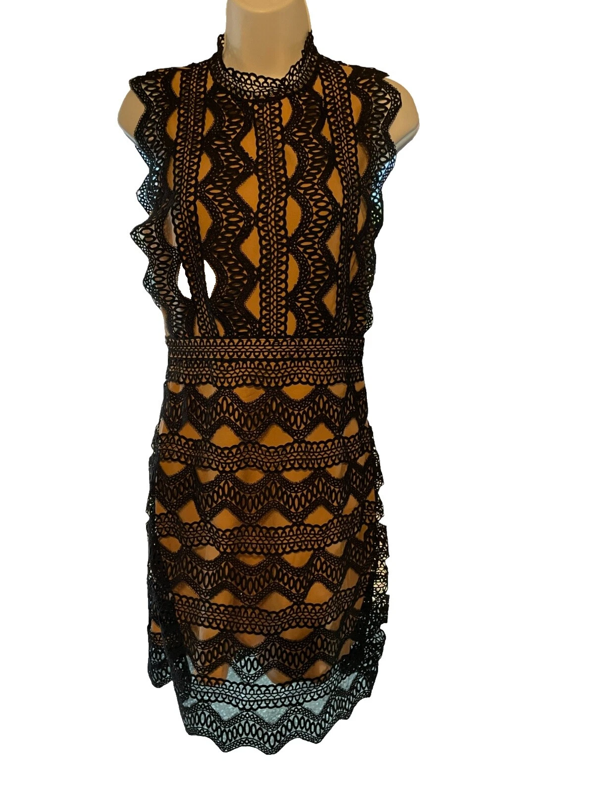 Patrón geométrico Algodón Vestidos de Fiesta para Mujeres