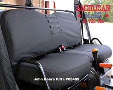 John Deere Gator Seat Cover Black XUV 625 825 855 Made in USA