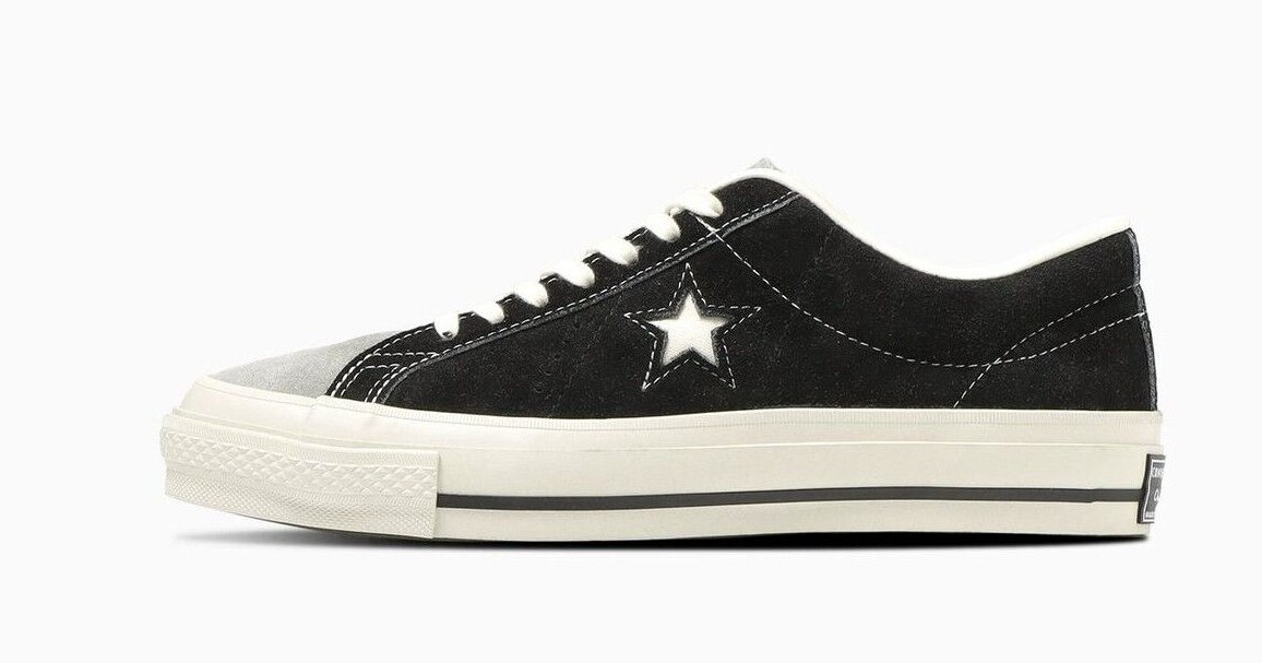 SOMA Converse One Star J VTG Suede TimeLine Black Grey SOMA Converse One Star J VTG Suede TimeLine Black Grey