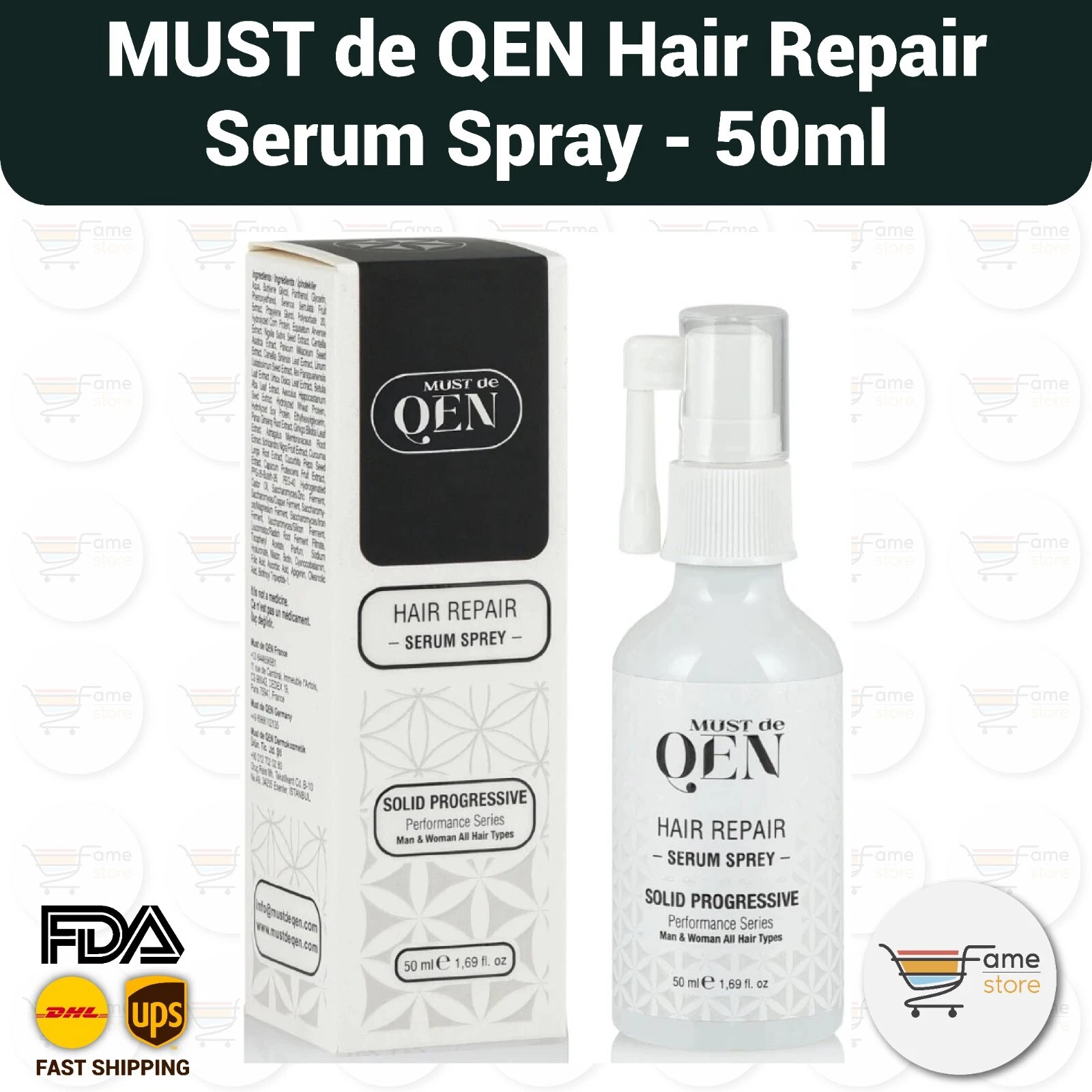 MUST de QEN Hair Repair Serum Spray 50ml