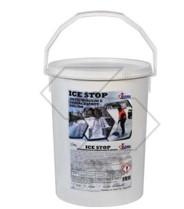 Sghiacciante/antighiaccio ICE STOP 25Kg per sciogliere rapidamente ghiaccio/neve