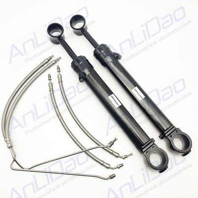 #ad For Bravo Alpha Trim Cylinder Hose kitSierra Tilt Trim Cylinder Ram Set 9B 104 $220.80