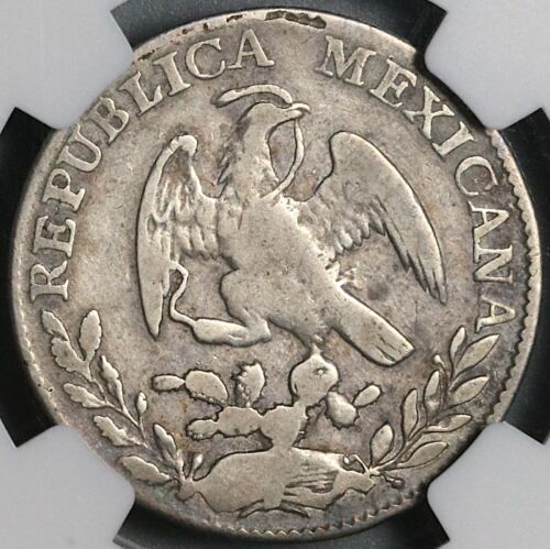 1842/32-Ga NGC F 12 Mexico 2 Reales Guadalajara Rare Coin POP 1/0 (24070801C) - Picture 4 of 6