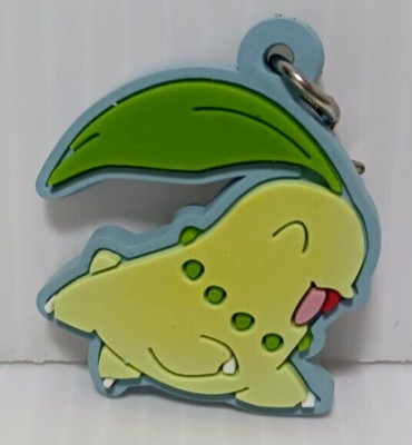 Chikorita Keychain Rubber Small Nintendo Pokemon ANA Japanese