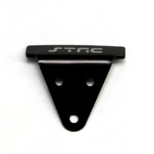 STRC ST6808-1BK Aluminum Replacement Front Bumper Black