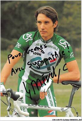 Car-AARP2-0119 - Cycling - Christophe Le Mevel. Original Autograph