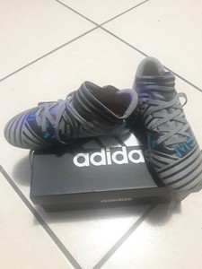 Adidas Men's Nemeziz Messi 17.3 FG Soccer Shoes Black/Orange S80604 Sz 9.5  10 | Kixify Marketplace