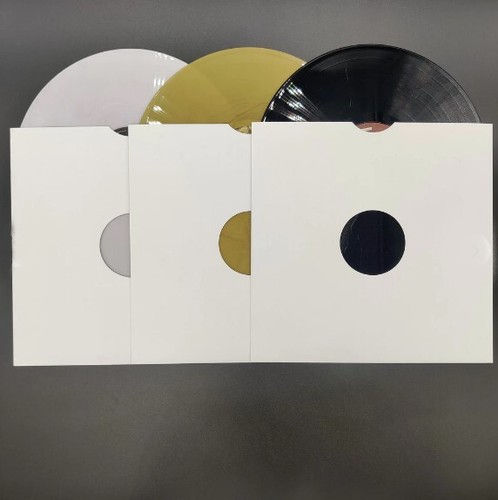 Premium 12" DJ Masterbag Sleeves w/ Thumb Cut White Card Vinyl Record Outers - Picture 2 of 2