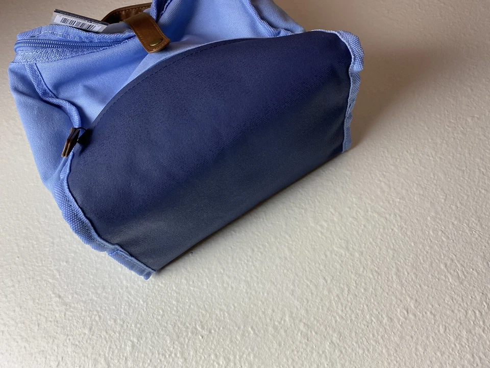 Fiambrera de lona vertical aislada Arctic Zone azul modelo raro AGOTADA NUEVA CON ETIQUETAS Foto 3 de 4