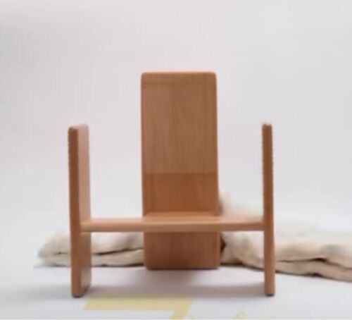 Iconic Japandi Lounge Chair solid wood japanese design - Picture 4 of 5