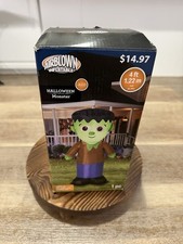 Gemmy  Halloween Airblown Inflatable  4 Ft. Inflatable Frankenstein  Retired