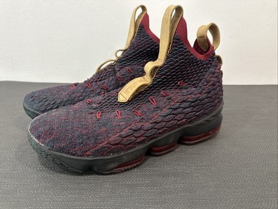 Nike LeBron 15 New Heights 2017 Shoes 897648-300 Dark Atomic Men s US 13