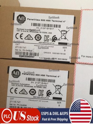 2022 New Sealed Allen Bradley 2711R-T4T Ser B PanelView 800 4-inch HMI Terminal