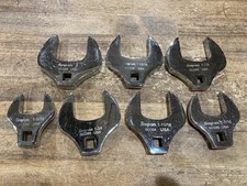 Snap-on Sco 12 Drive Sae Crowfoot Wrench 7pc Set Used