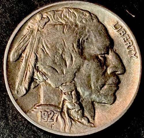 1927 Buffalo Nickel. Nice Original Coin!!!