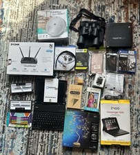 Mystery Loot Electronic Consumer Box For Resale 10 Items Total See Description