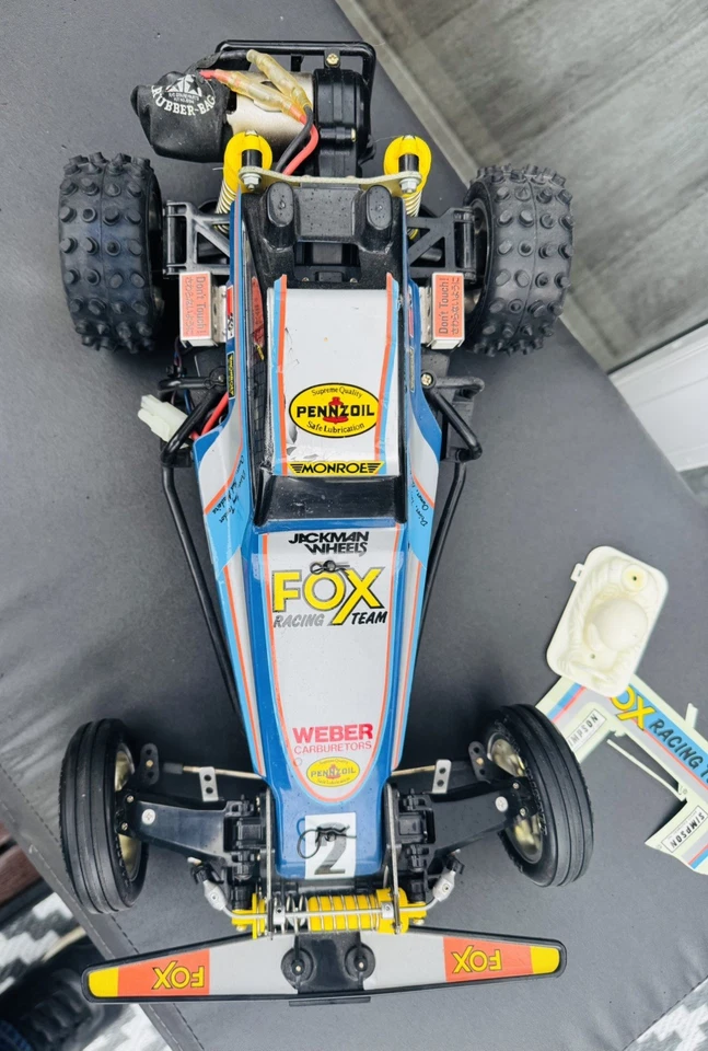 New built 1980s Tamiya the Fox RC buggy rare unused - Image 3 of 4