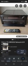ONKYO TX-NR3030 11.2 Channel network AV Receiver Tuner Dolby Atmos Black